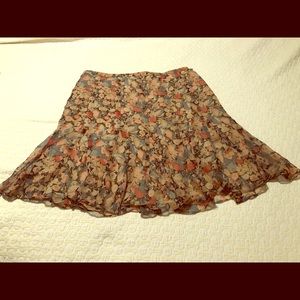 Calvin Klein floral skirt